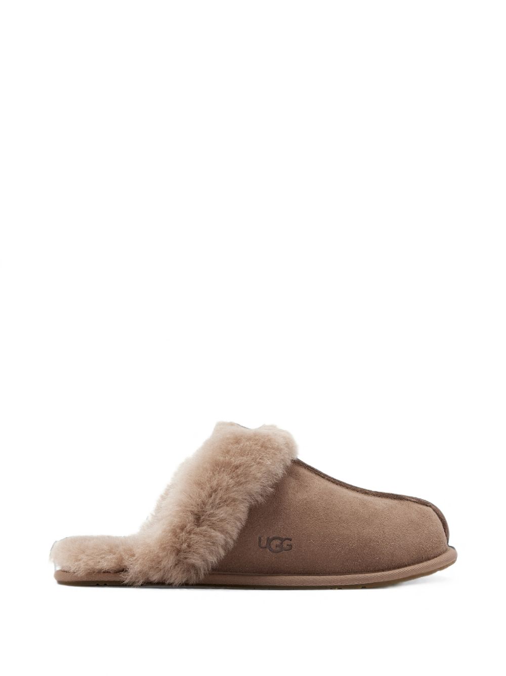 UGG Scuffette II Slippers-Sandals-[Adult]-[Female]-5-BROWN-2022 Online Blue Zone Planet