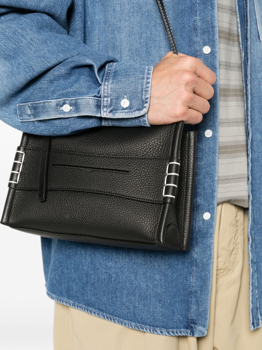 032C JW Anderson Loafer Small Shoulder Bag-Shoulder-[Adult]-[Female]-2022 Online Blue Zone Planet