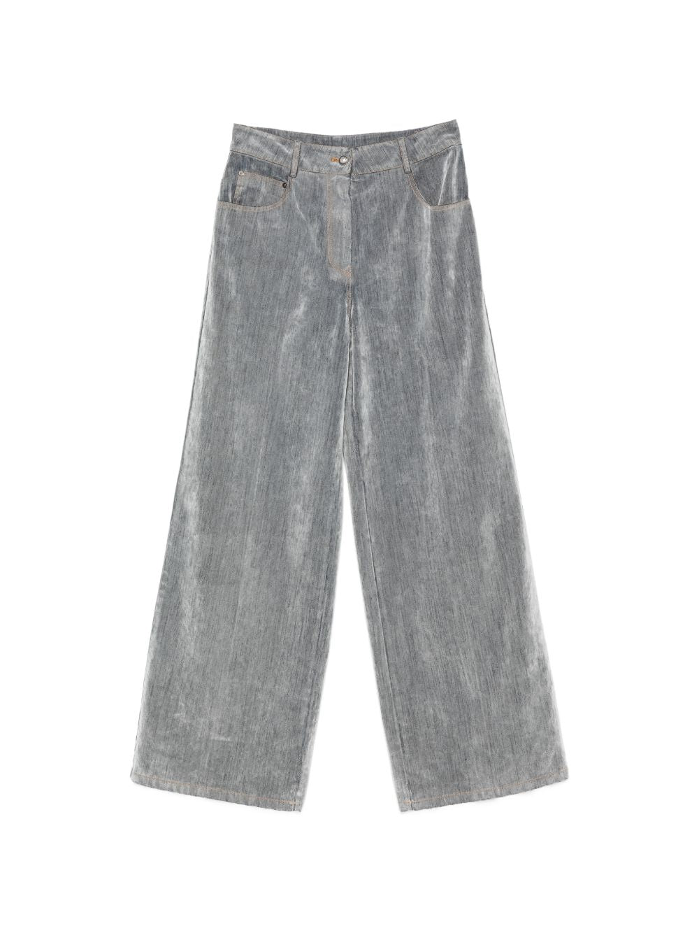 Forte Forte Jeans-Jeans-[Adult]-[Female]-0-GREY-2022 Online Blue Zone Planet