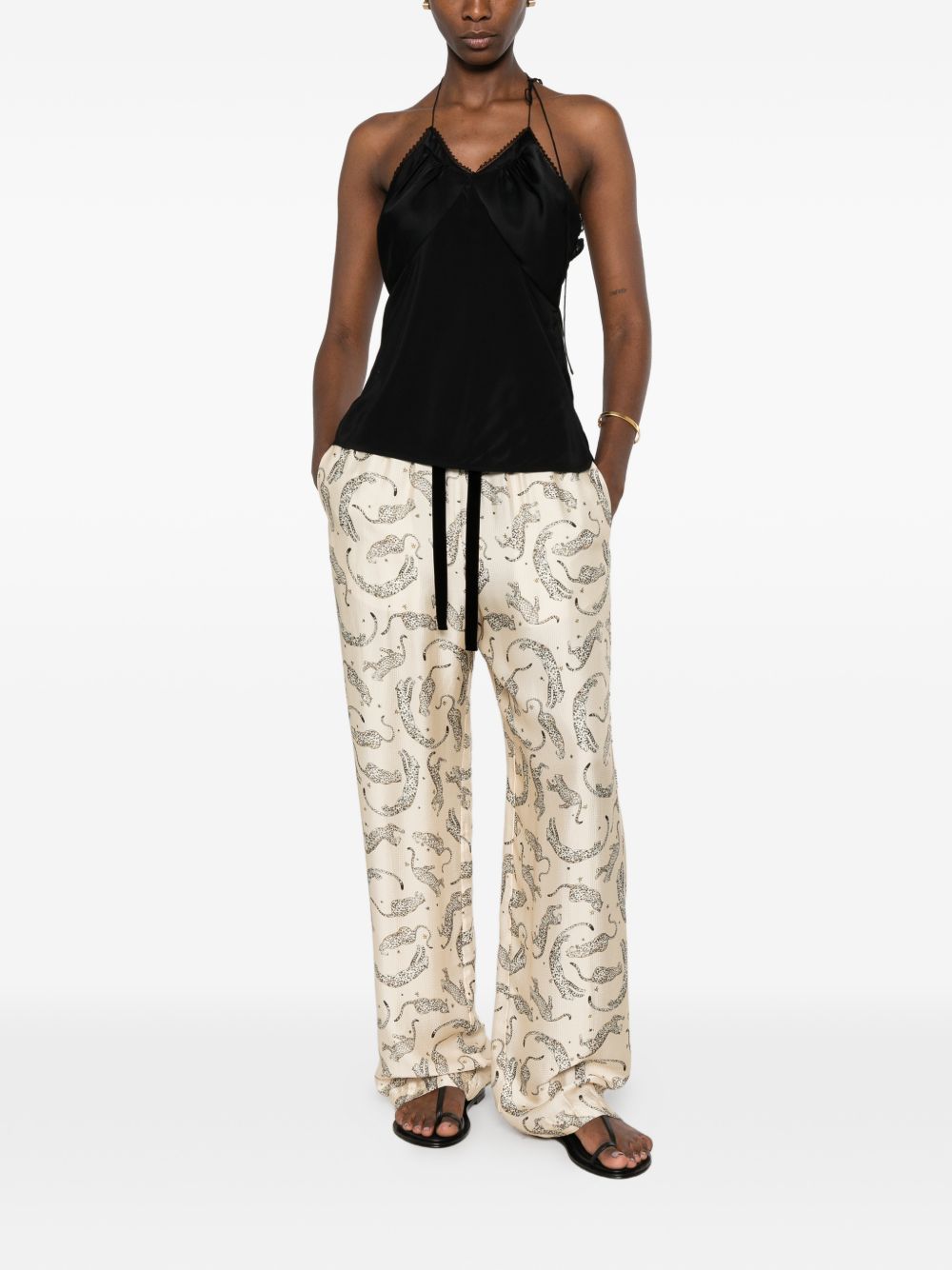 Forte Forte Trousers-Trousers-[Adult]-[Female]-2022 Online Blue Zone Planet
