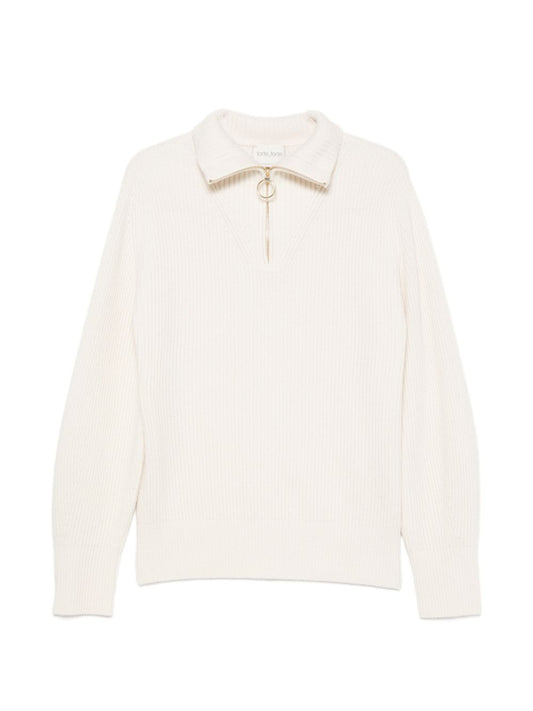 Forte Forte Sweater-Topwear-[Adult]-[Female]-2-WHITE-2022 Online Blue Zone Planet