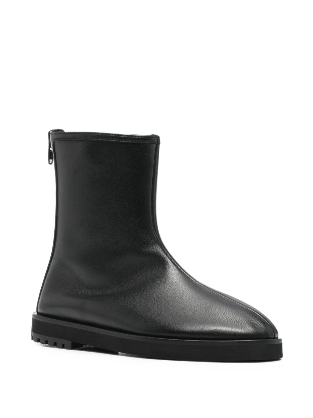 032C Dear Frances Joss Leather Ankle Boots-Boots-[Adult]-[Female]-2022 Online Blue Zone Planet