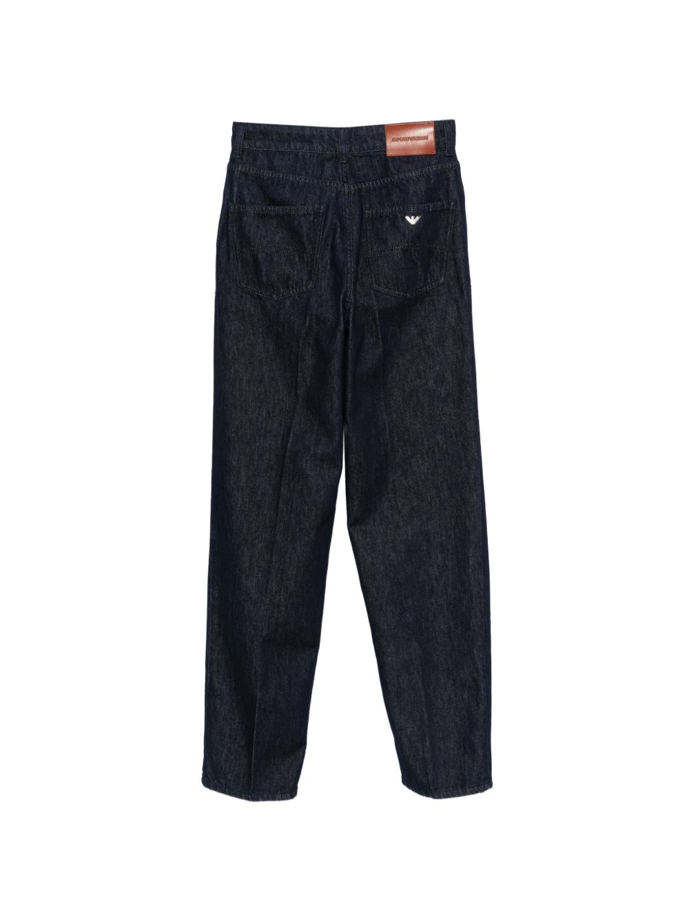 Emporio Armani Denim Cotton Jeans-Jeans-[Adult]-[Female]-2022 Online Blue Zone Planet