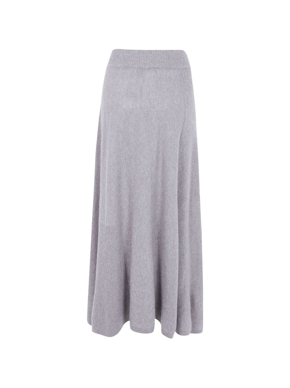 Emporio Armani Wool Long Skirt-Skirts-[Adult]-[Female]-2022 Online Blue Zone Planet