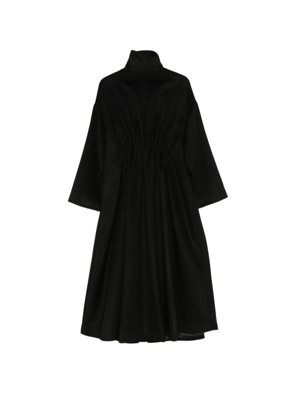Emporio Armani Wool and Cashmere Coat-Jackets-[Adult]-[Female]-2022 Online Blue Zone Planet