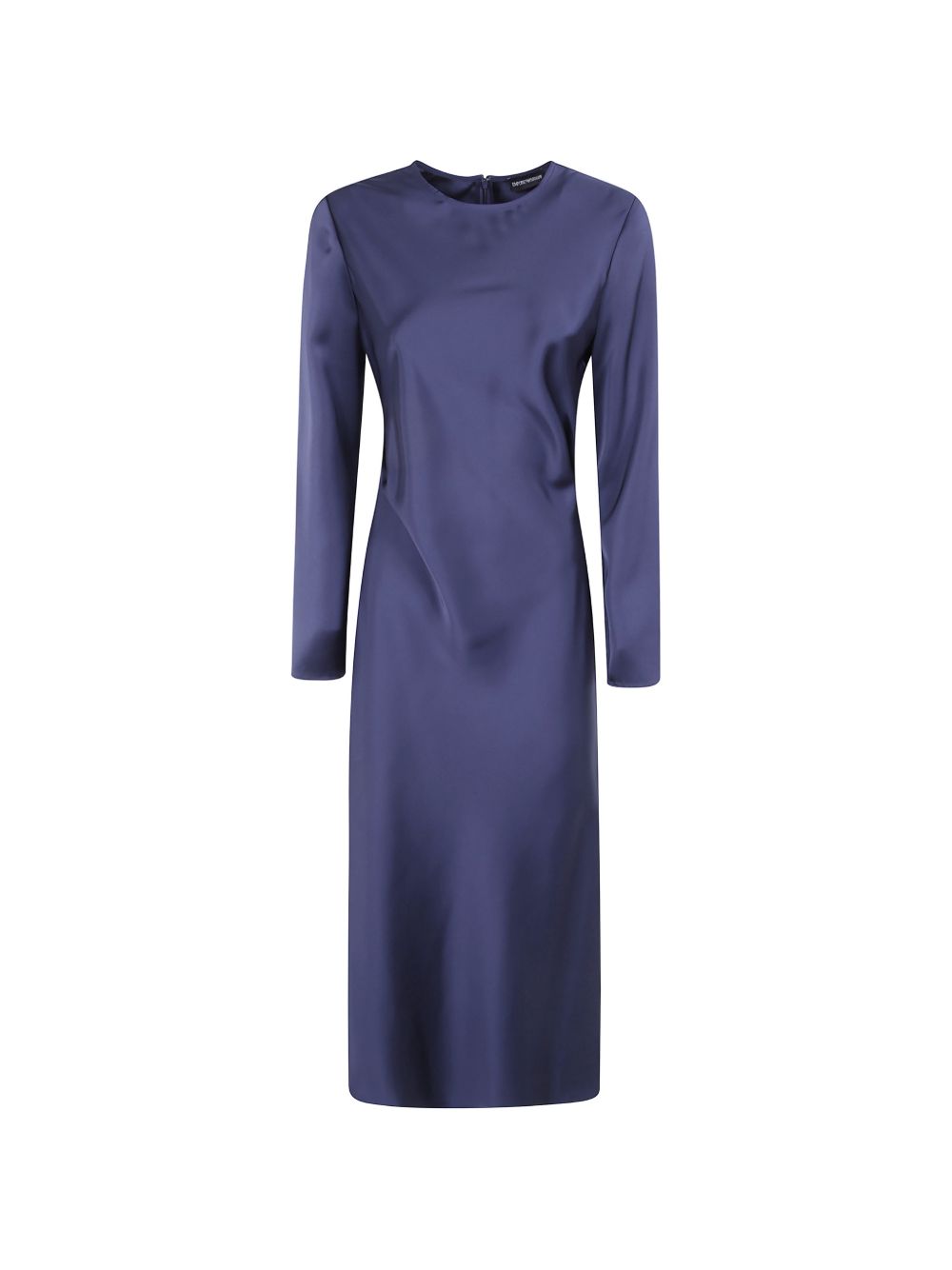 Emporio Armani Long Dress-TOPS / DRESSES-[Adult]-[Female]-temp-38-NAVY-2022 Online Blue Zone Planet