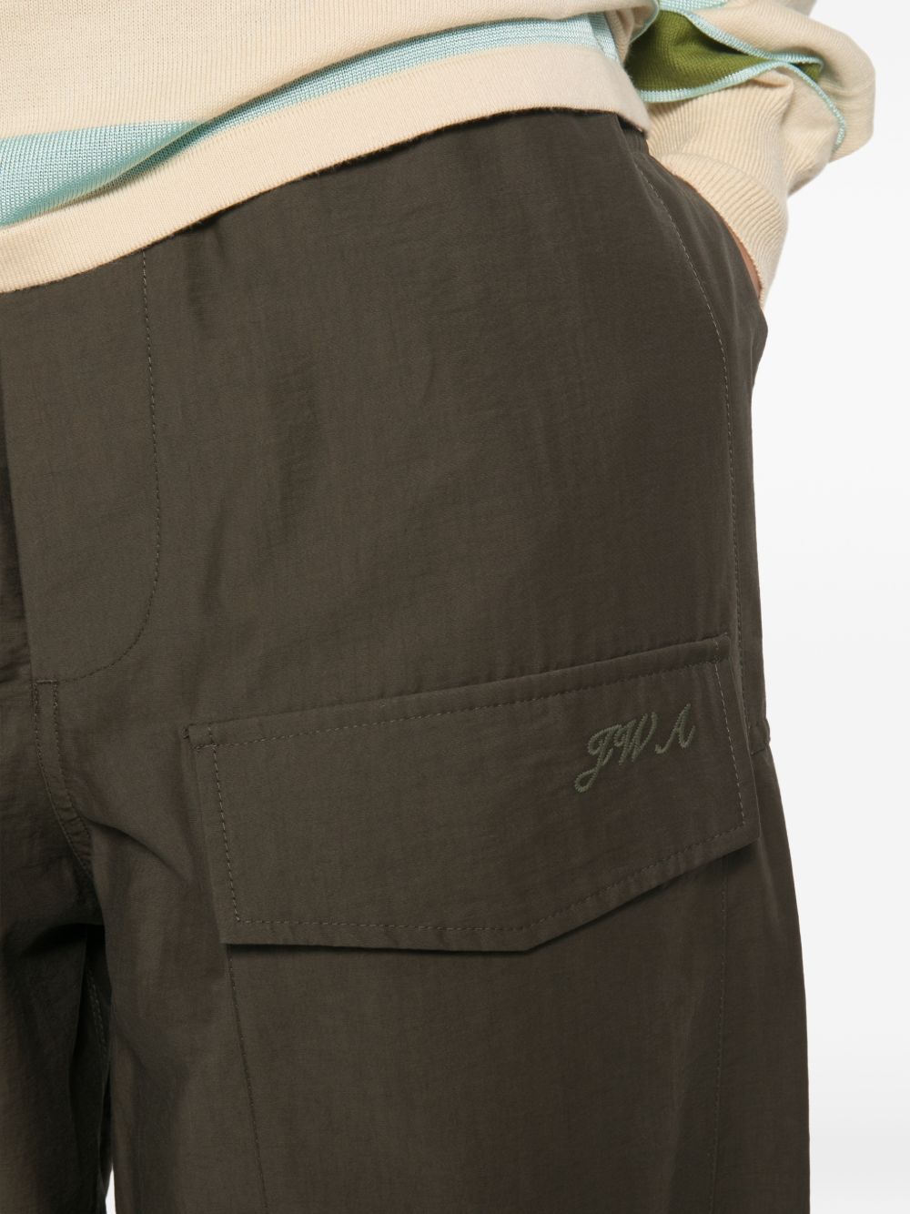 032C JW Anderson Wide-Leg Cargo Trousers-Trousers-[Adult]-[Female]-2022 Online Blue Zone Planet