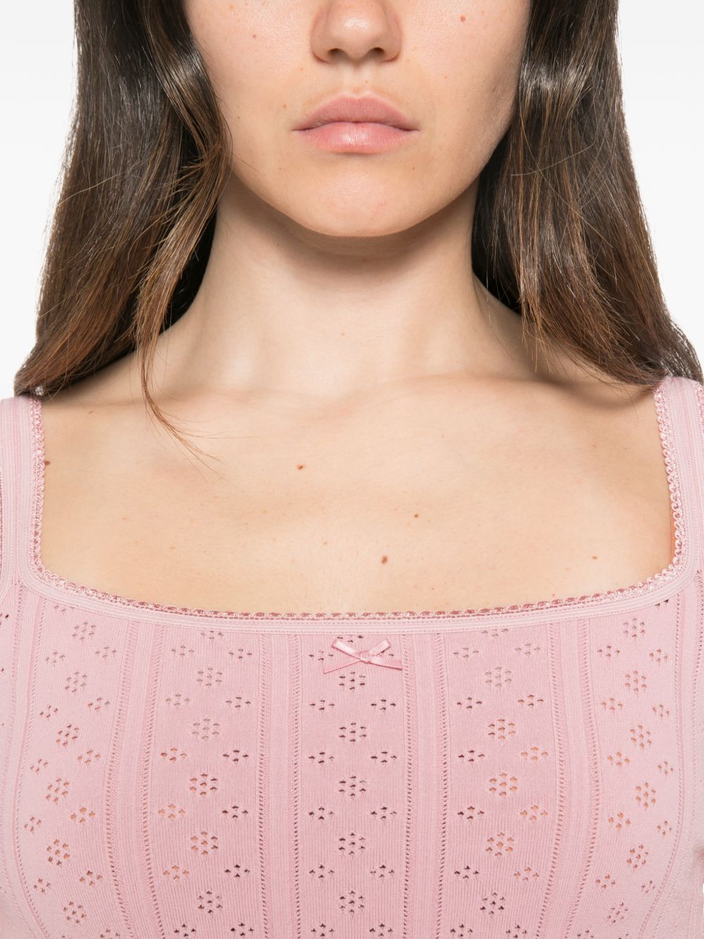 032C JW Anderson Cotton Tank Top-Topwear-[Adult]-[Female]-2022 Online Blue Zone Planet