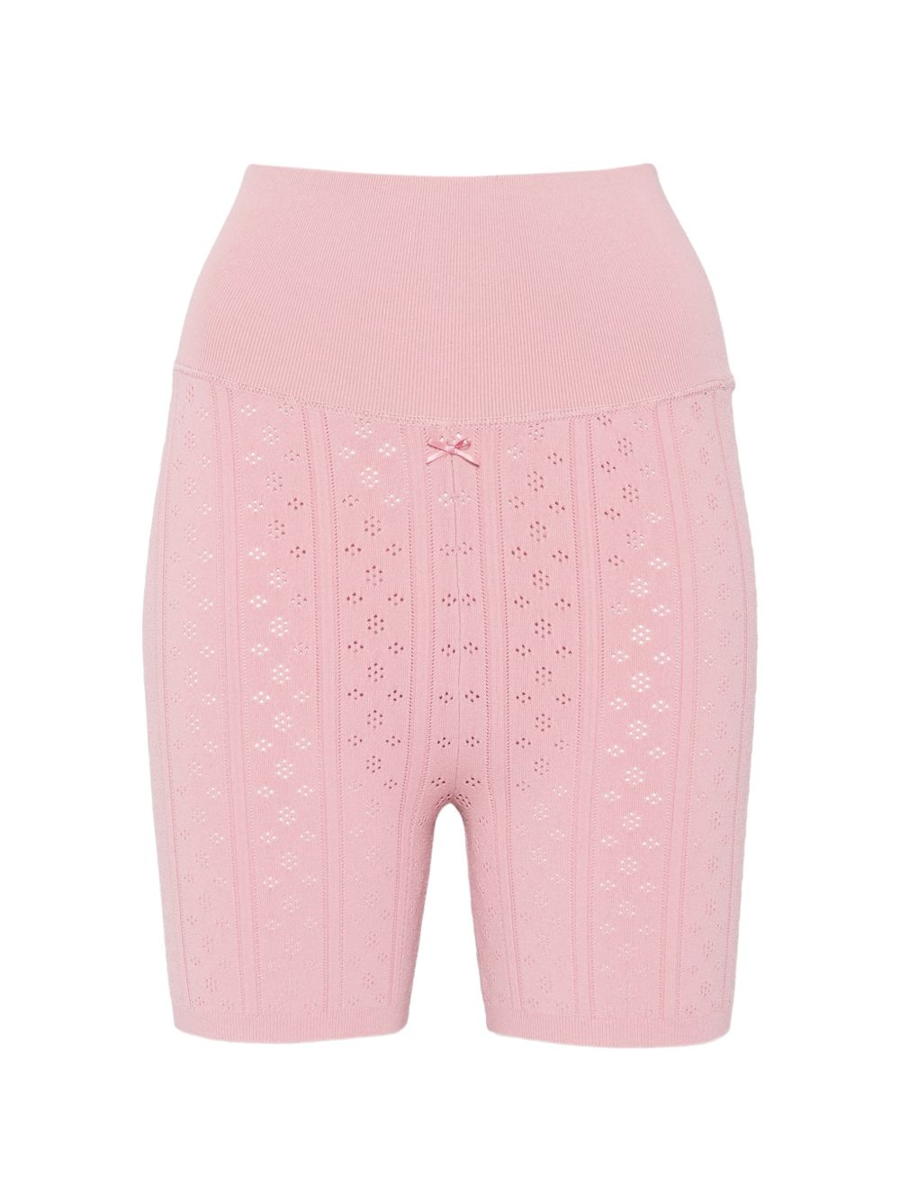 032C JW Anderson Pointelle Knit Bow Shorts-Short trousers-[Adult]-[Female]-2022 Online Blue Zone Planet