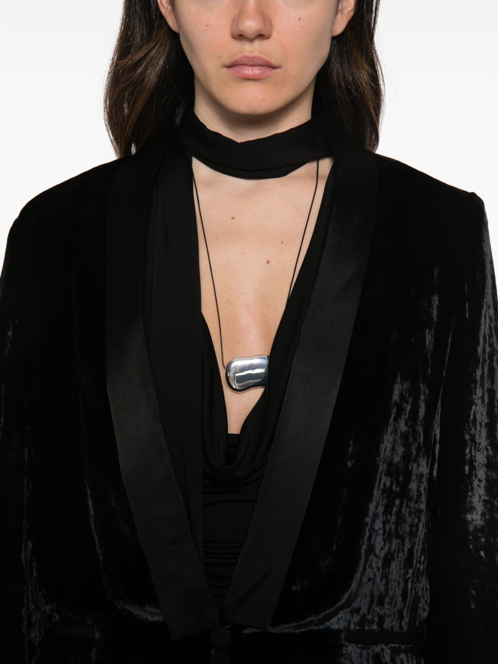 Forte Forte Velvet Smoking Jacket-Jackets-[Adult]-[Female]-2022 Online Blue Zone Planet
