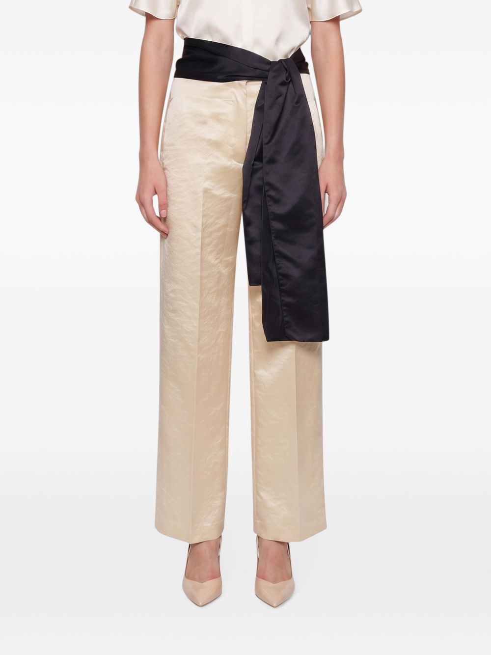 Forte Forte Smoking Trousers-Trousers-[Adult]-[Female]-2022 Online Blue Zone Planet