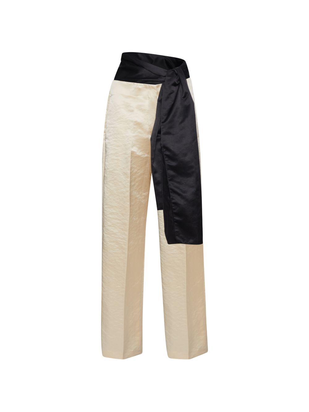 Forte Forte Smoking Trousers-Trousers-[Adult]-[Female]-0-Ivory-2022 Online Blue Zone Planet