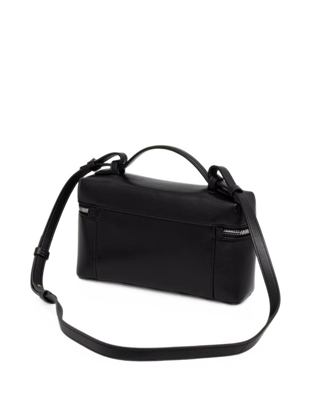 Emporio Armani Leather Vanity Case-Shoulder-[Adult]-[Female]-2022 Online Blue Zone Planet