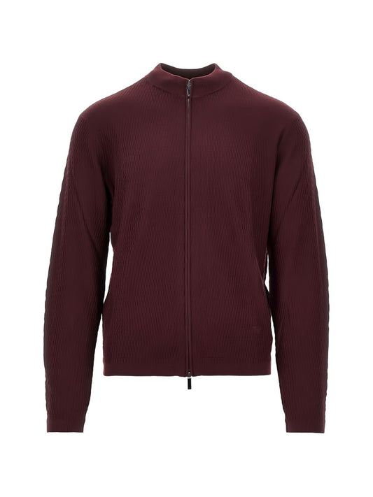 Emporio Armani Wool Cardigan-TOPS / DRESSES-[Adult]-[Female]-2022 Online Blue Zone Planet