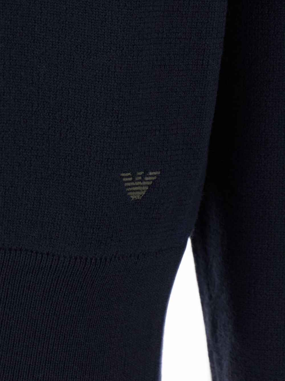 Emporio Armani Wool Zipped Cardigan-TOPS / DRESSES-[Adult]-[Female]-2022 Online Blue Zone Planet