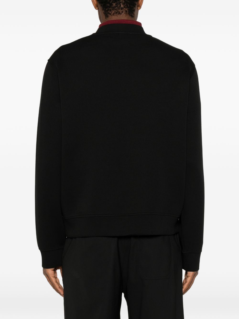 Emporio Armani Logo Cotton Sweatshirt-TOPS / DRESSES-[Adult]-[Female]-2022 Online Blue Zone Planet