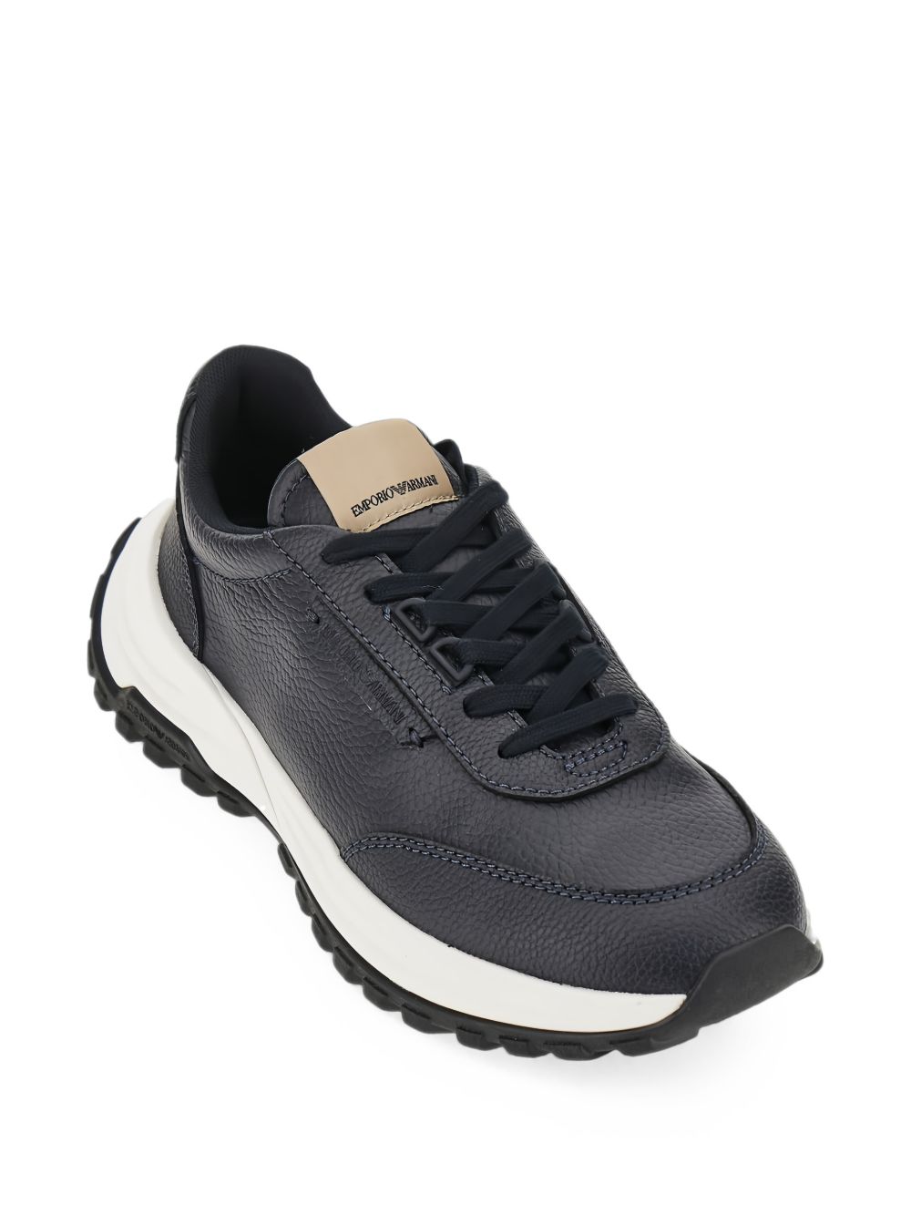 Emporio Armani Logo Sneakers-Sneakers-[Adult]-[Female]-2022 Online Blue Zone Planet