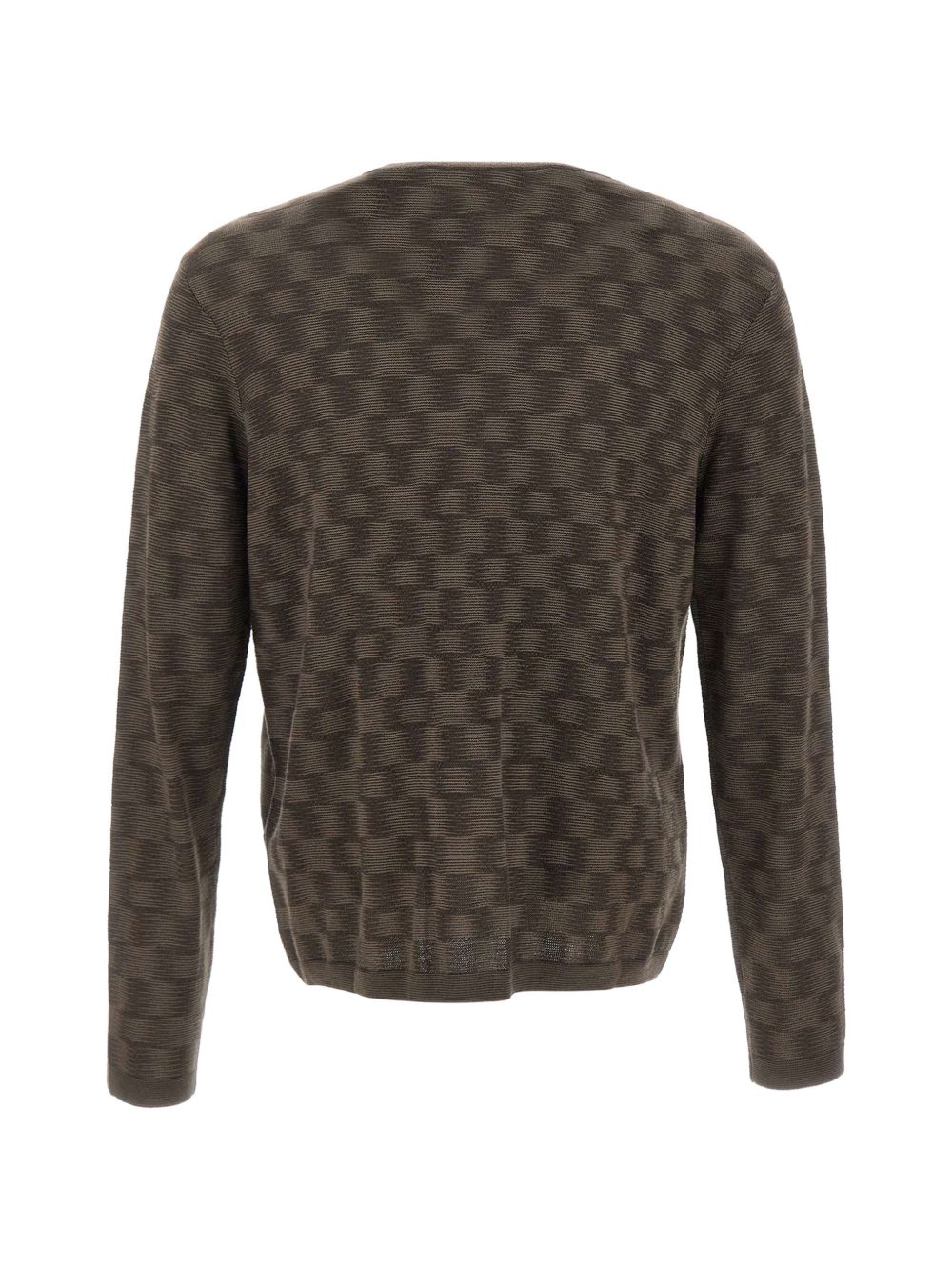 Emporio Armani Wool Crewneck Sweater-TOPS / DRESSES-[Adult]-[Female]-2022 Online Blue Zone Planet