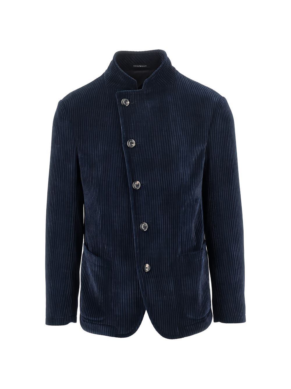 Emporio Armani Chenille Jacket-Jackets-[Adult]-[Female]-52-NAVY-2022 Online Blue Zone Planet