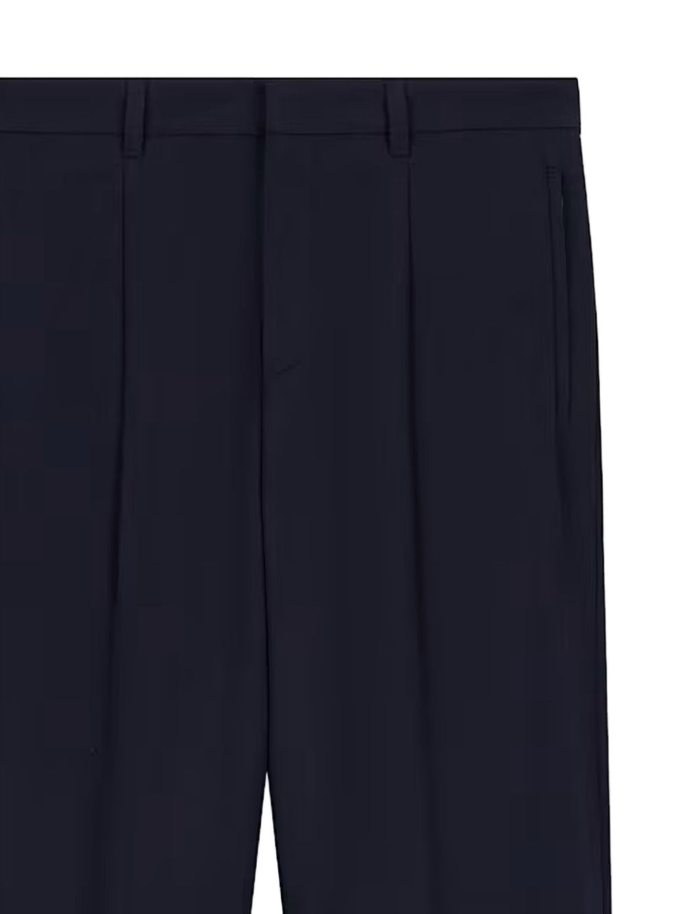 Emporio Armani Chino Trousers-Trousers-[Adult]-[Female]-2022 Online Blue Zone Planet
