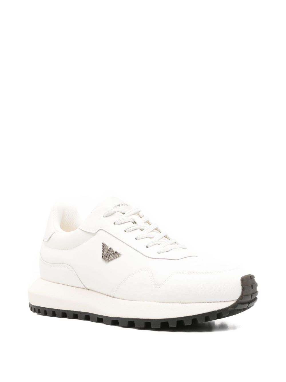 Emporio Armani Logo Sneakers-Sneakers-[Adult]-[Female]-2022 Online Blue Zone Planet
