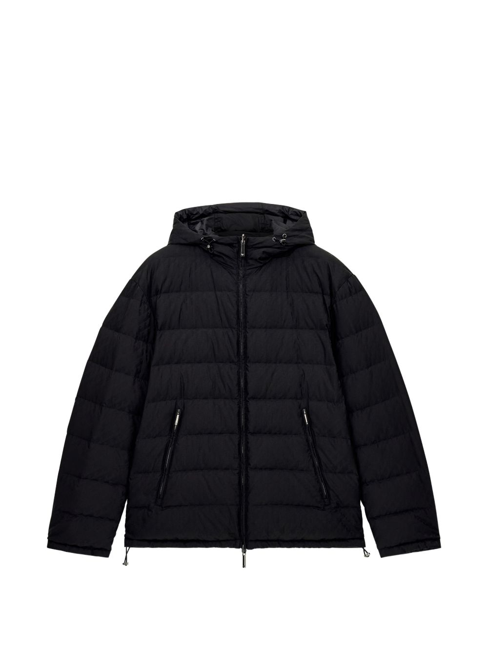 Emporio Armani Hooded Short Down Jacket
