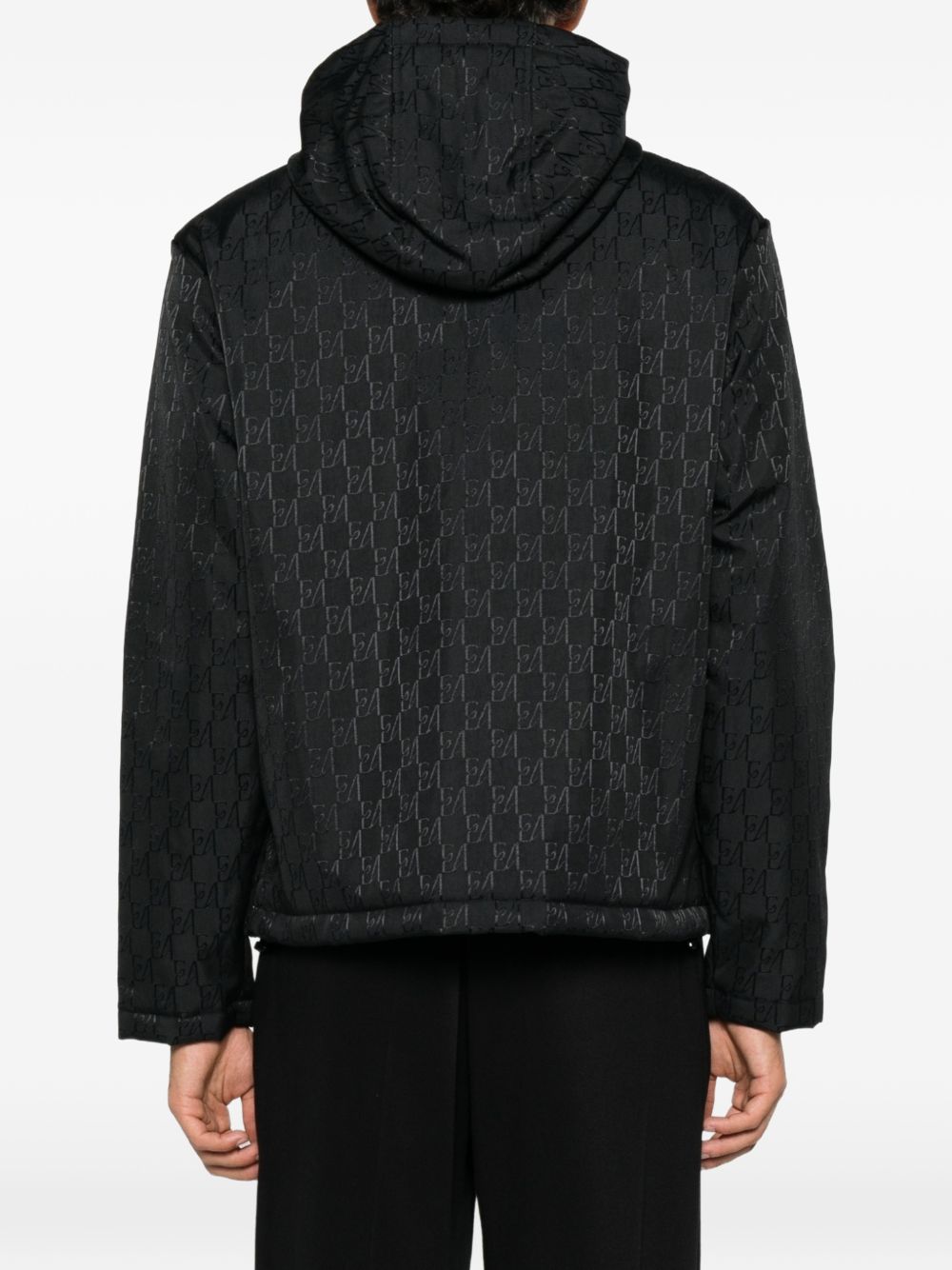 Emporio Armani Nylon Blouson Jacket-Jackets-[Adult]-[Female]-2022 Online Blue Zone Planet