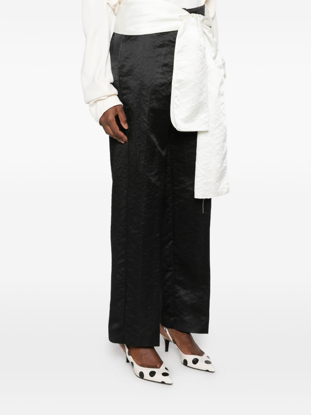 Forte Forte Smoking Trousers-Trousers-[Adult]-[Female]-2022 Online Blue Zone Planet