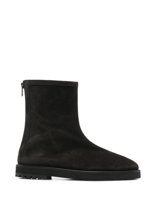 032C Dear Frances Joss Leather Ankle Boots-Boots-[Adult]-[Female]-2022 Online Blue Zone Planet