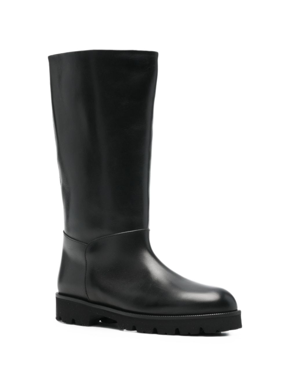032C Dear Frances Loch Leather Boots-Boots-[Adult]-[Female]-2022 Online Blue Zone Planet