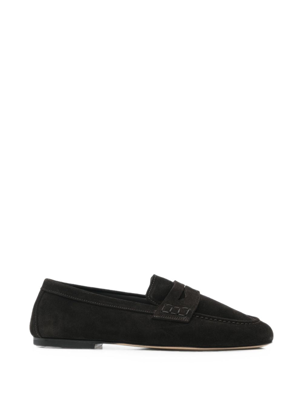 032C Dear Frances Balla Suede Leather Ballets-Moccasins-[Adult]-[Female]-36-BROWN-2022 Online Blue Zone Planet