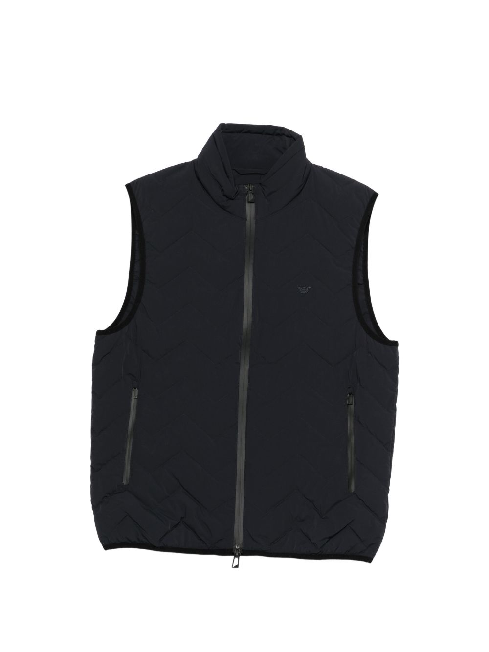 Emporio Armani Nylon Down Vest-Vests-[Adult]-[Female]-48-NAVY-2022 Online Blue Zone Planet