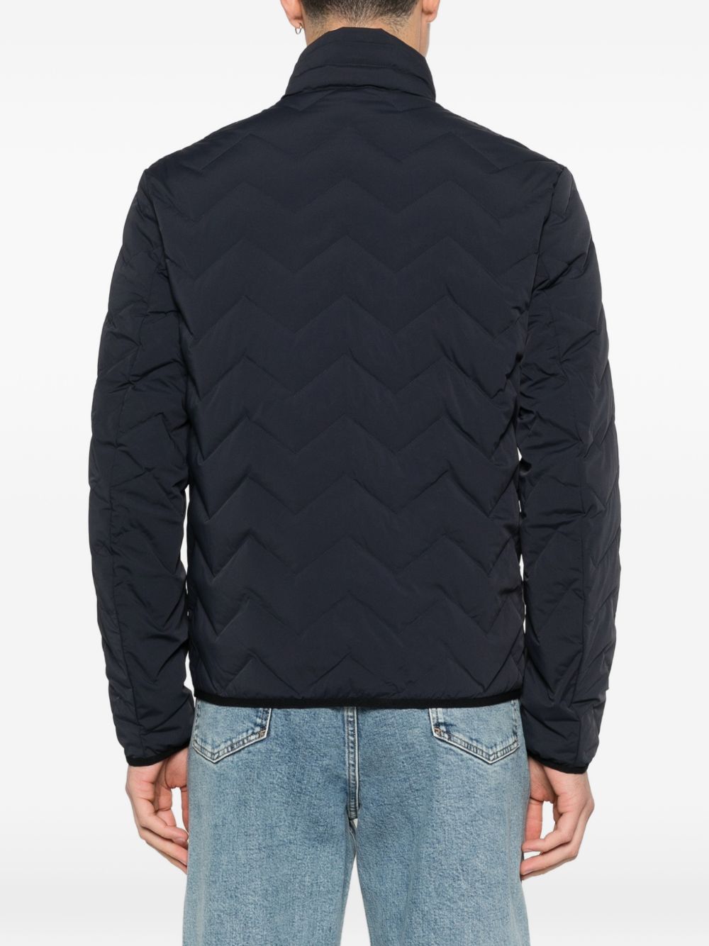Emporio Armani Nylon Down Jacket-TOPS / DRESSES-[Adult]-[Female]-2022 Online Blue Zone Planet