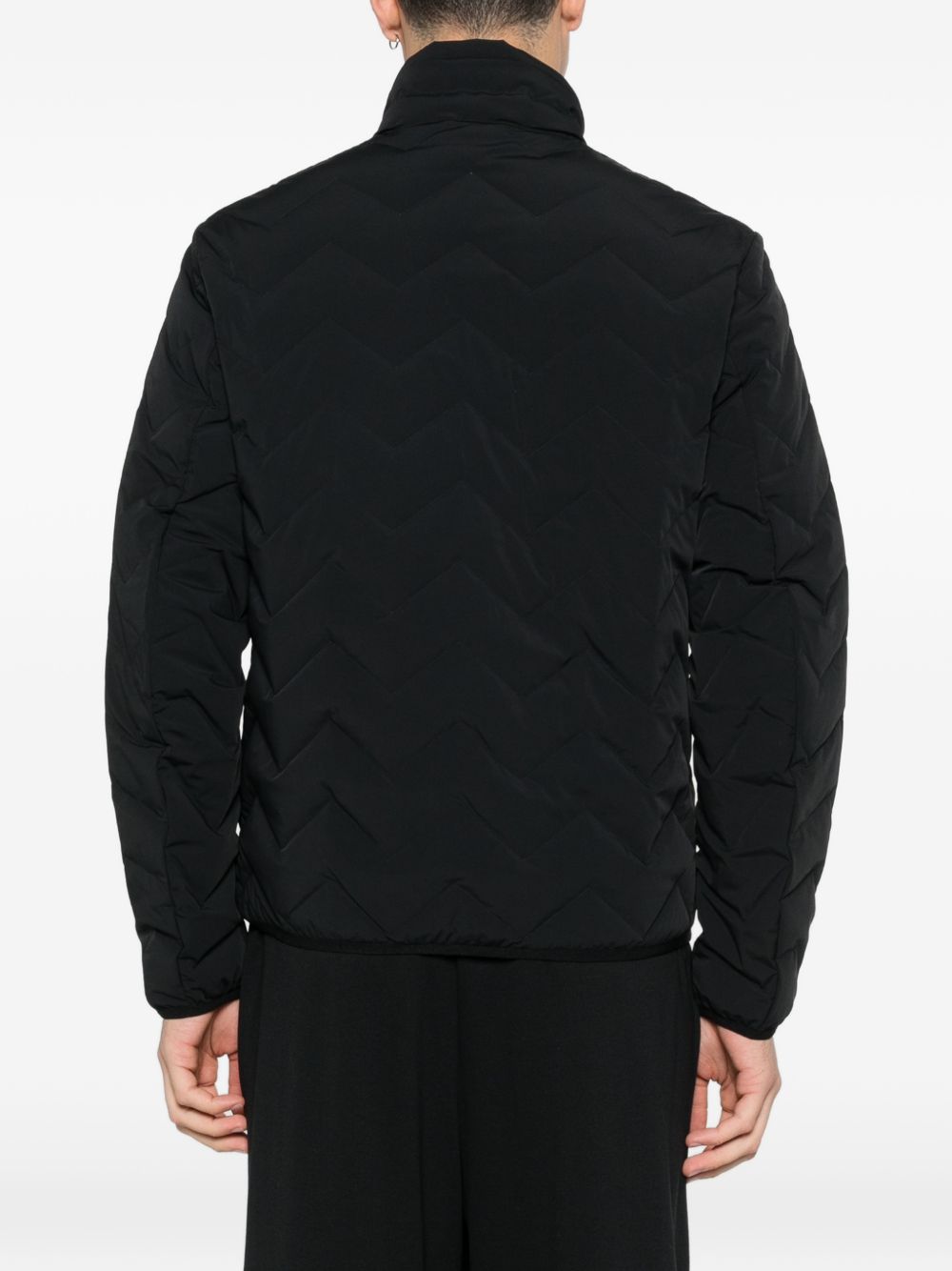 Emporio Armani Nylon Down Jacket-Jackets-[Adult]-[Female]-2022 Online Blue Zone Planet