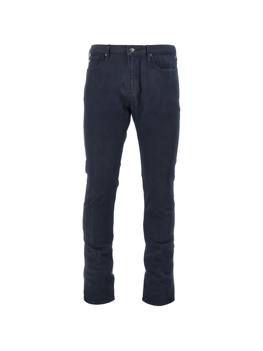 Emporio Armani Slim Denim Jeans-Jeans-[Adult]-[Female]-temp-30-INK-2022 Online Blue Zone Planet