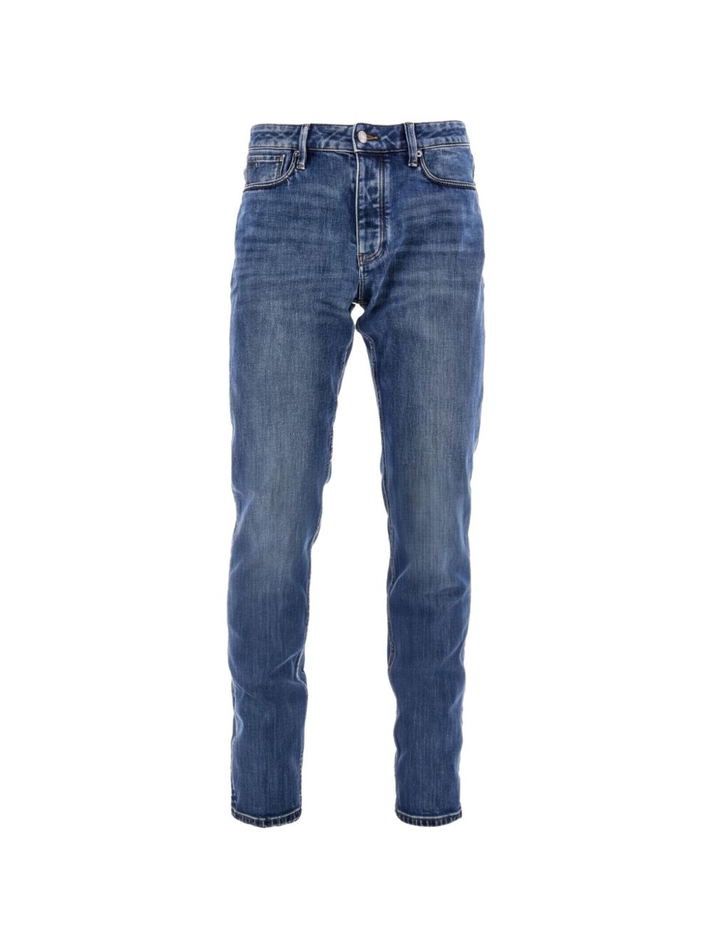 Emporio Armani Denim Cotton Jeans-Jeans-[Adult]-[Female]-30-NAVY-2022 Online Blue Zone Planet