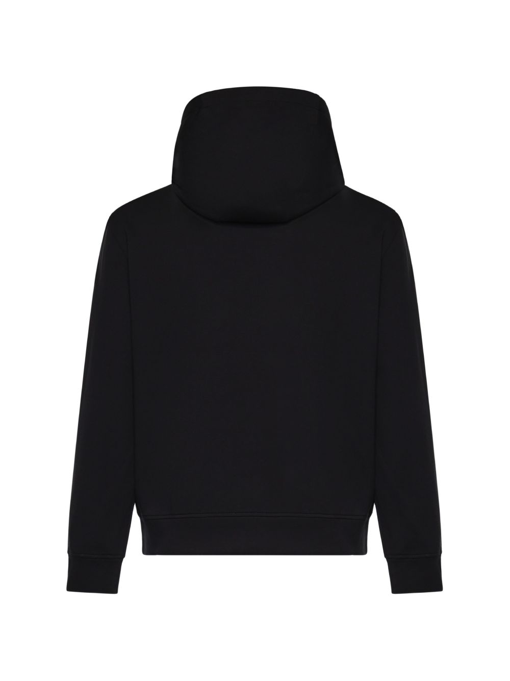 Emporio Armani Logo Cotton Hoodie-Tops / Dresses-[Adult]-[Female]-2022 Online Blue Zone Planet