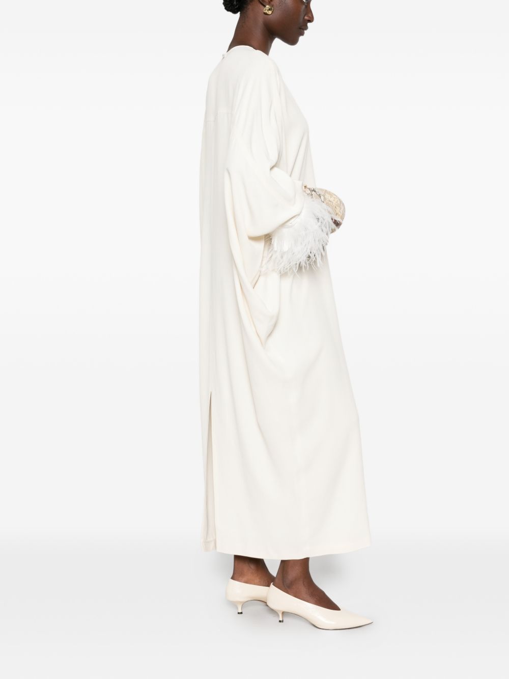 032C Alberta Ferretti Long Dress-Dresses-[Adult]-[Female]-2022 Online Blue Zone Planet