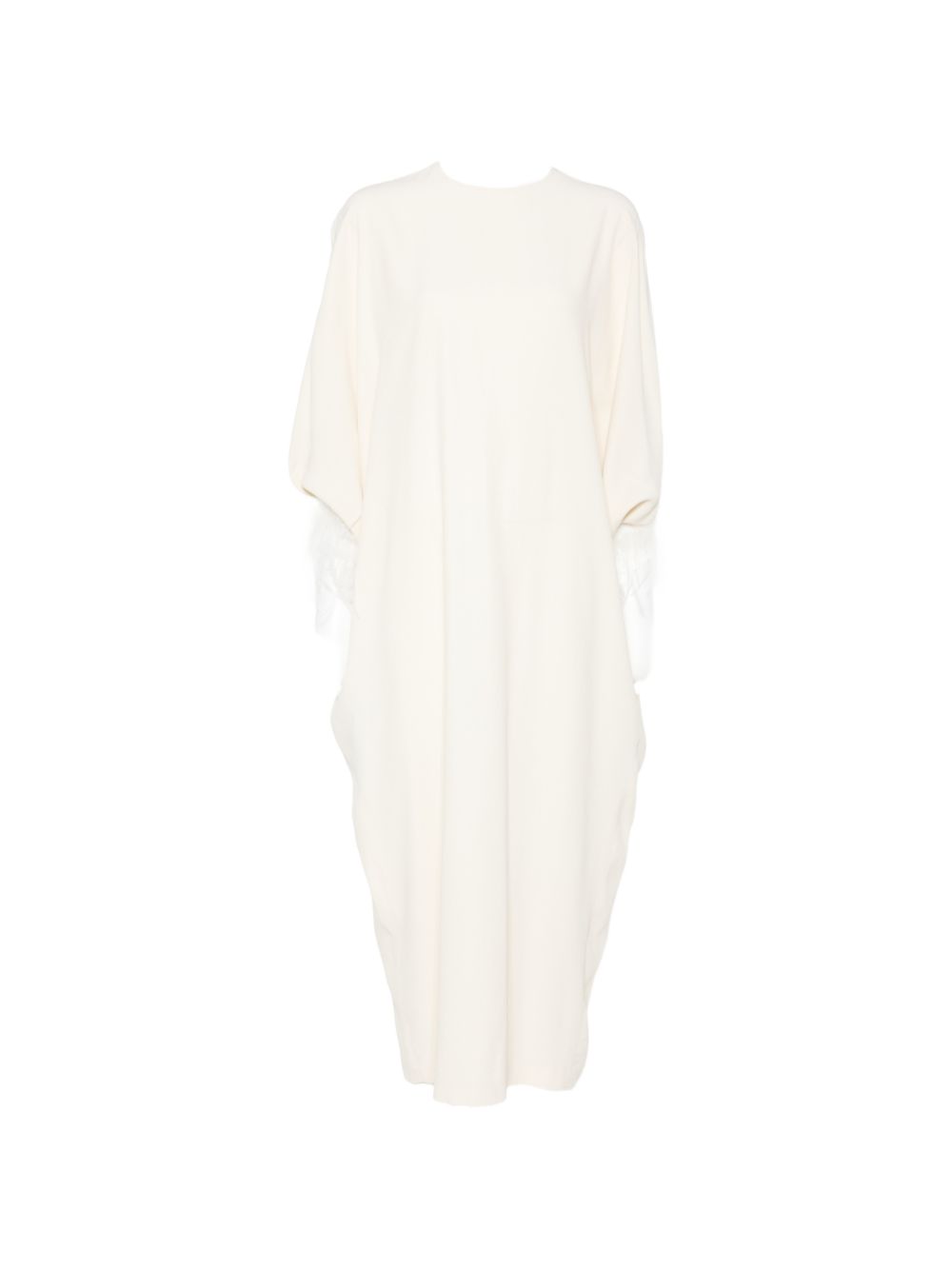 032C Alberta Ferretti Long Dress-Dresses-[Adult]-[Female]-40-Ivory-2022 Online Blue Zone Planet