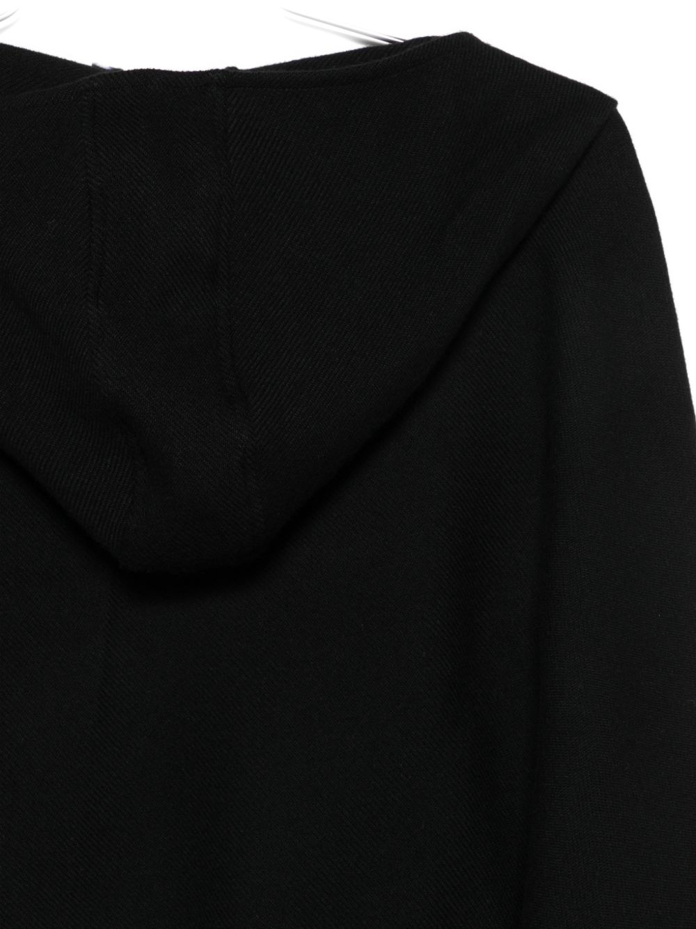 Emporio Armani Wool Hooded Scarf-Tops / Dresses-[Adult]-[Female]-2022 Online Blue Zone Planet