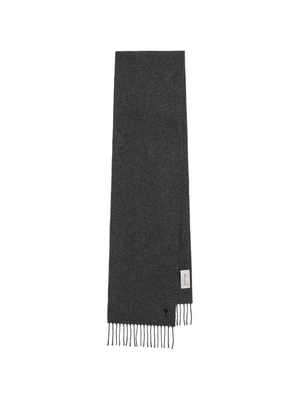 Ami Paris Scarfs DARK GREY-Scarves Hats & Gloves-[Adult]-[Female]-2022 Online Blue Zone Planet