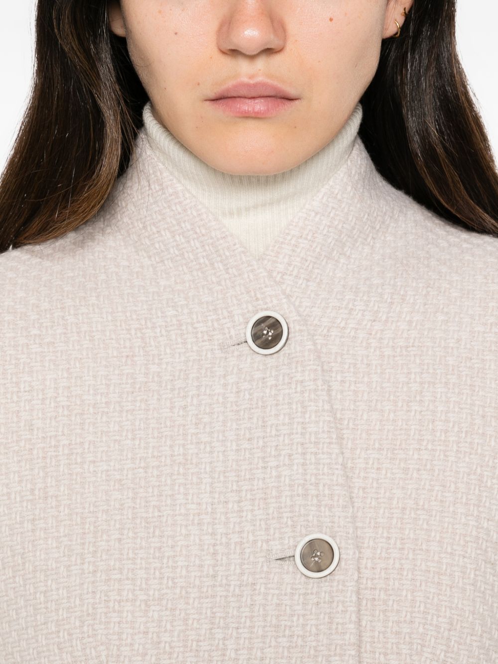 Emporio Armani Wool Blazer Jacket-Jackets-[Adult]-[Female]-2022 Online Blue Zone Planet