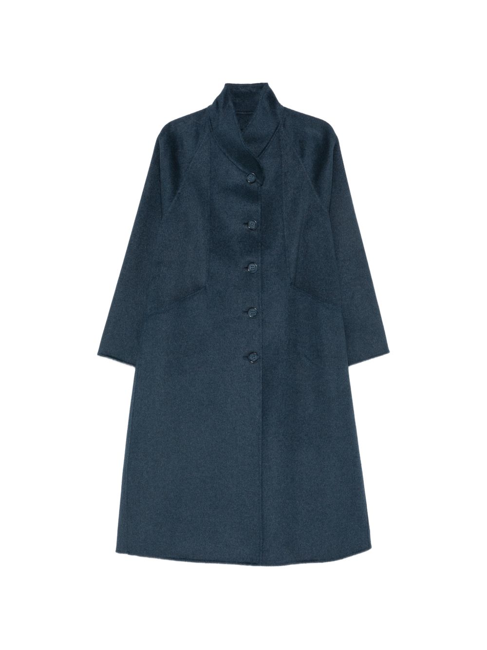 Emporio Armani Wool blend coat-Jackets-[Adult]-[Female]-38-NAVY-2022 Online Blue Zone Planet