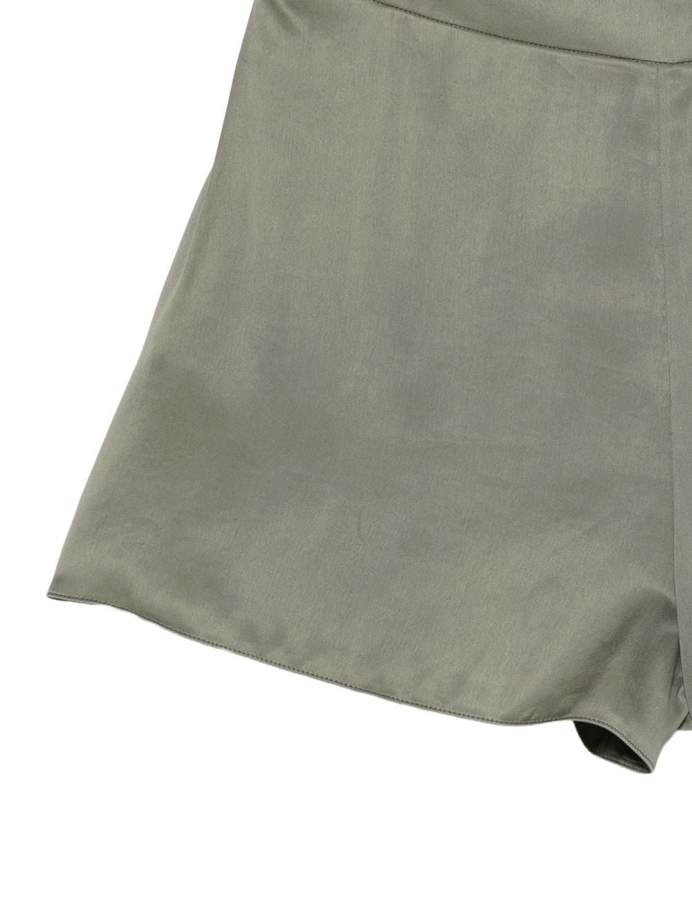 Emporio Armani High-Waisted Trousers-Trousers-[Adult]-[Female]-2022 Online Blue Zone Planet