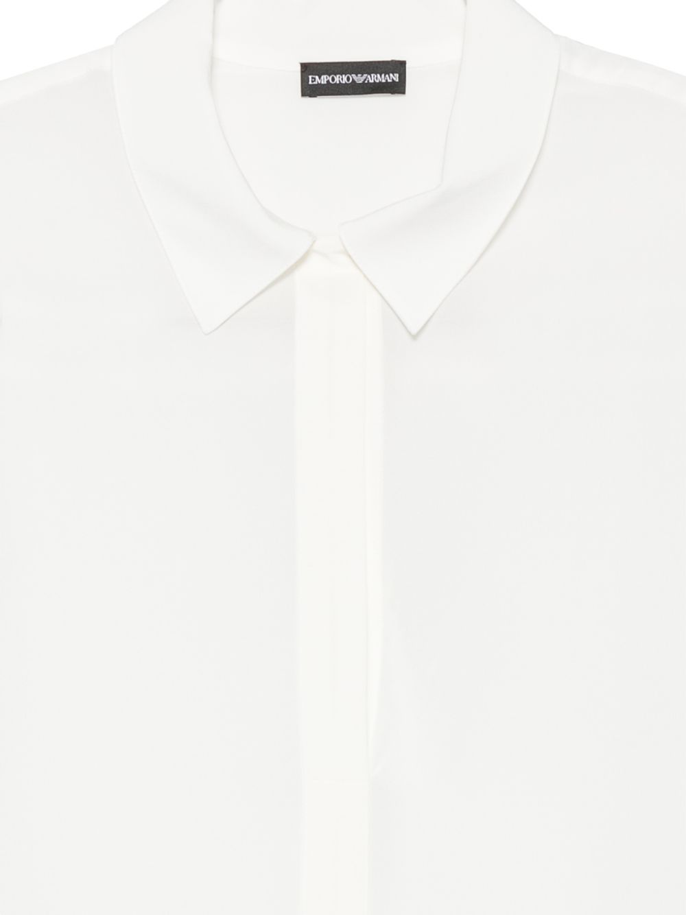 Emporio Armani Silk Shirt-Shirts-[Adult]-[Female]-2022 Online Blue Zone Planet