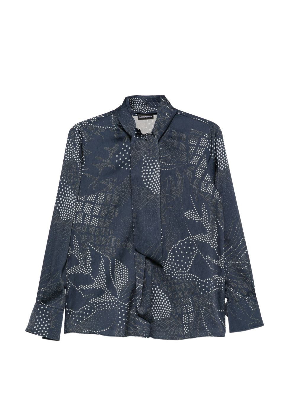 Emporio Armani Shirts NAVY-Shirts-[Adult]-[Female]-38-NAVY-2022 Online Blue Zone Planet