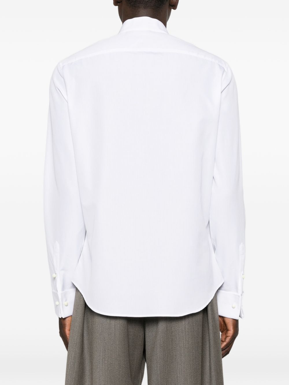 Emporio Armani Shirts WHITE-Shirts-[Adult]-[Female]-2022 Online Blue Zone Planet