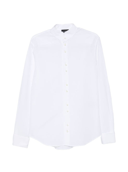 Emporio Armani Shirts WHITE-Shirts-[Adult]-[Female]-L-WHITE-2022 Online Blue Zone Planet