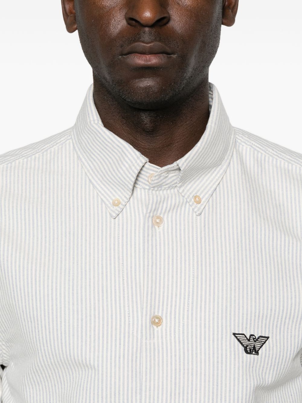 EMPORIO ARMANI CAPSULE Shirts LIGHT BLUE-Shirts-[Adult]-[Female]-2022 Online Blue Zone Planet