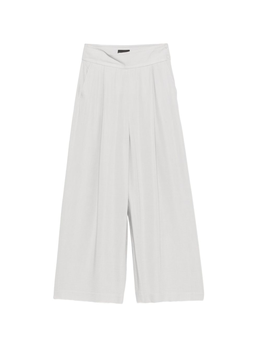 Emporio Armani Capsule Wool blend trousers-Trousers-[Adult]-[Female]-38-GREY-2022 Online Blue Zone Planet